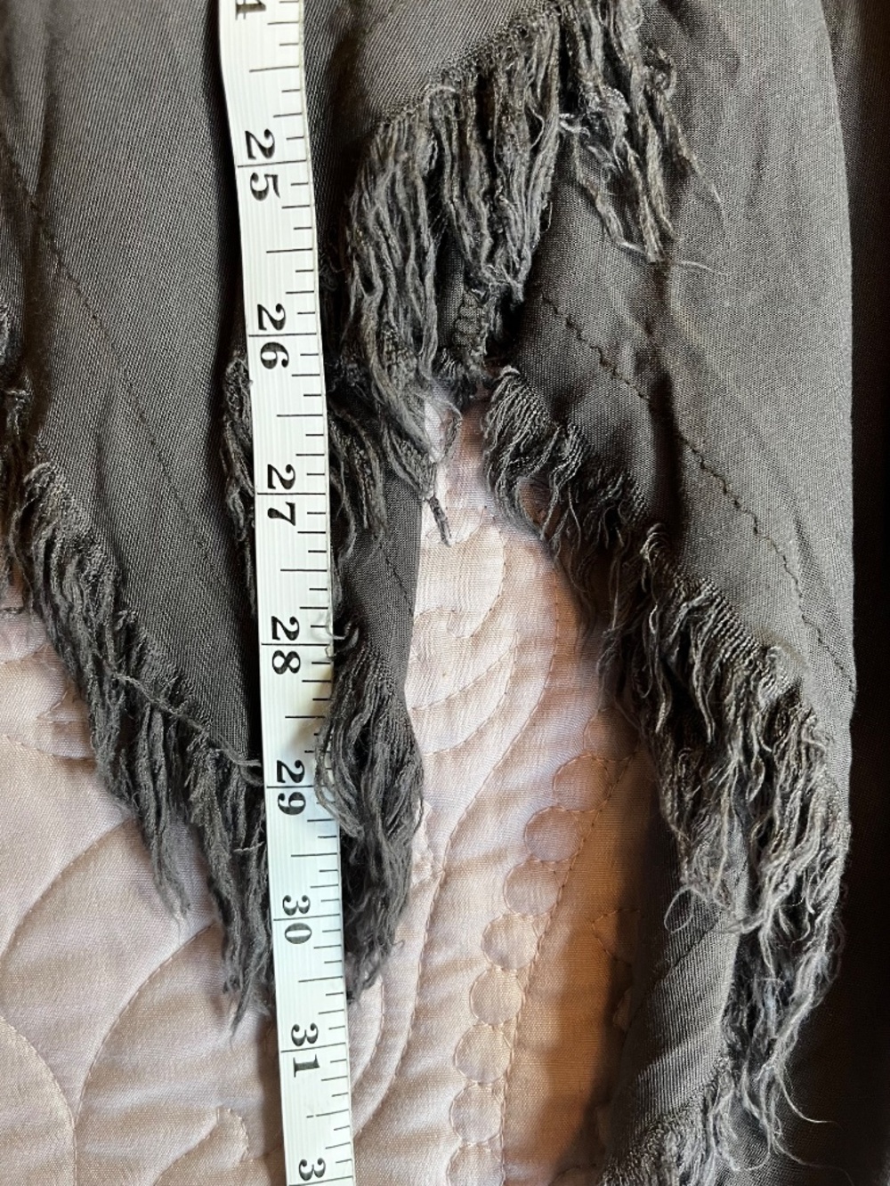 Free People Tattered Up Shred Slip Dress Charcoal Size Small NWOT - Picture 9 of 11